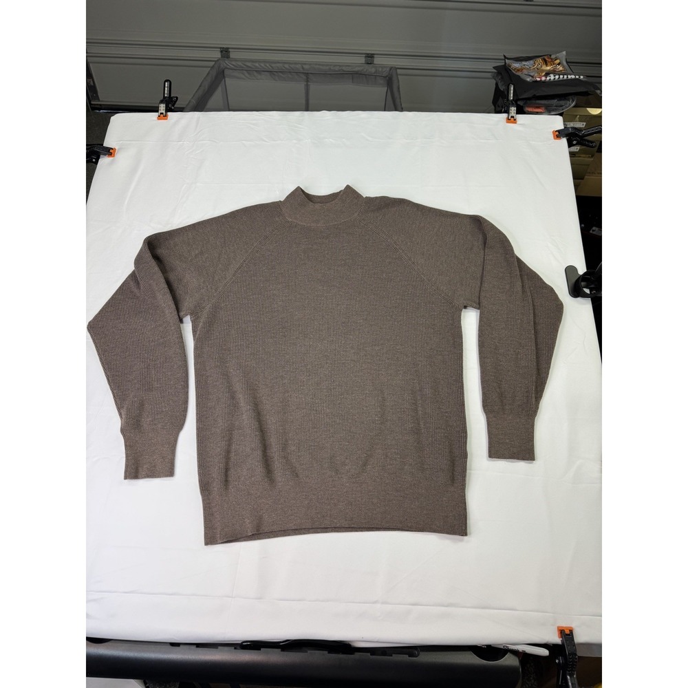 B:MING BY BEAMS Heavyweight Sweater Size Large Brown Japan Brand Winter Outfit